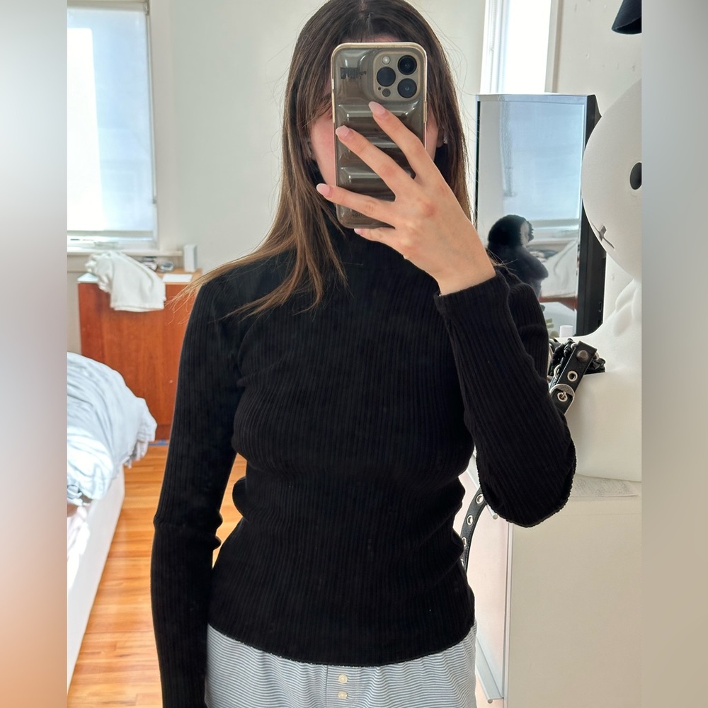 Black Turtleneck